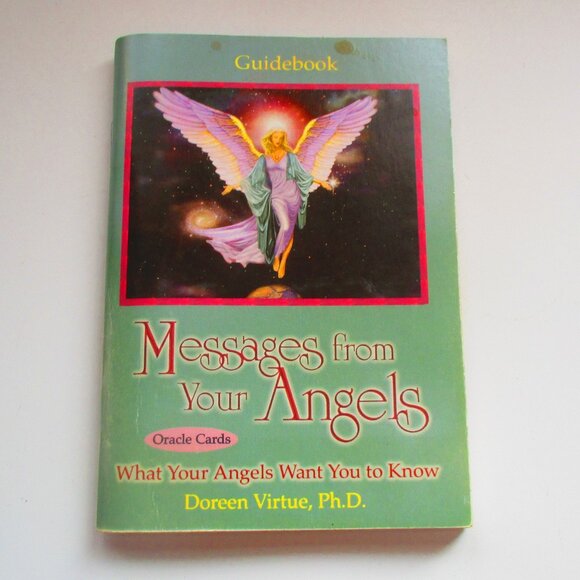 Messages From Your Angels Oracle Cards Doreen Virtue Vintage 2002 - Picture 5 of 6